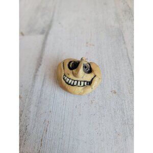 Vintage magnet pumpkin crazy‎ unique scary Halloween home decor